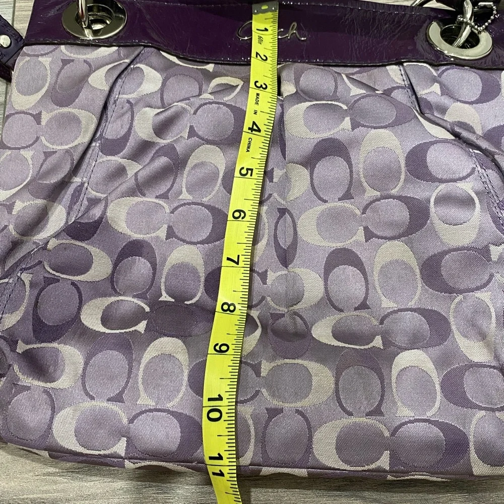 Purple Coach Crossbody - Picture 9 of 9